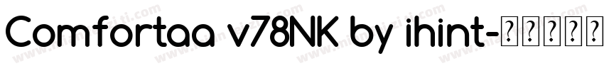 Comfortaa v78NK by ihint字体转换